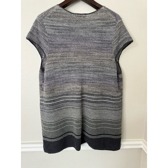 Coldwater Creek Wool Mohair Blend Striped Knit Vest Size 2X - Picture 5 of 5